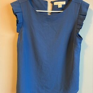 Blue Sleeveless Top